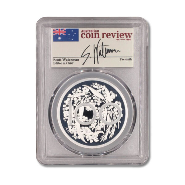 2024 Swan Dollar Pattern Crown - Silver Proof PCGS PR70DCAM - Image 2